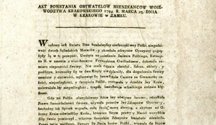 akt powstania