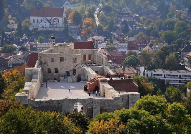  zamek królewski w Kazimierzu Dolnym