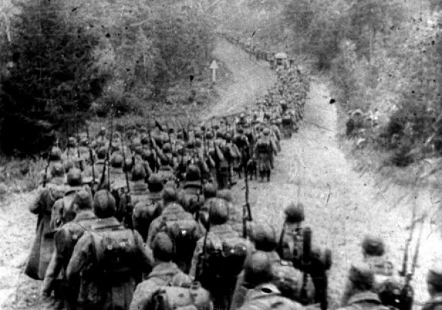 wkroczenie armii czerwonej